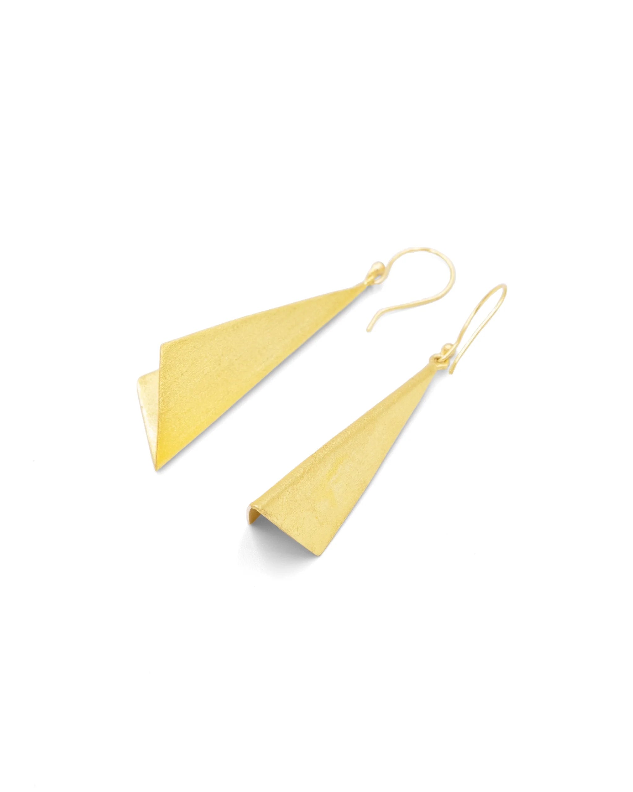 Pendientes Dorados Falak Amazonita Tiahra K5822