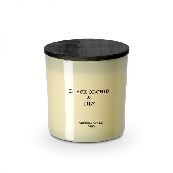 Vela Black orchid & lily premium 230 gr Cecería Molla