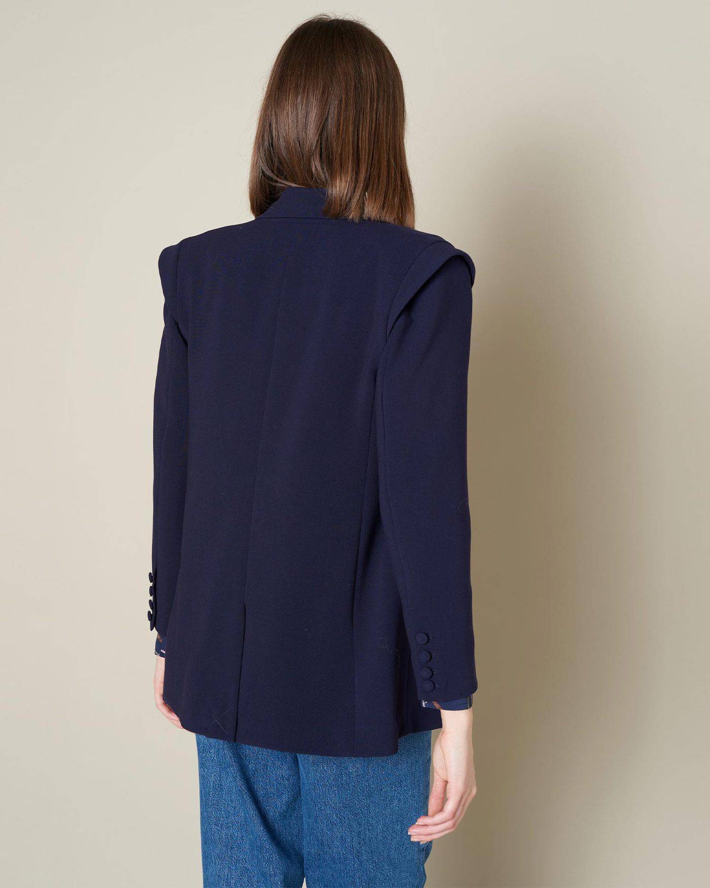Chaqueta cruzada azul marino SILVIAN HEACH - Bayolo Concept Store