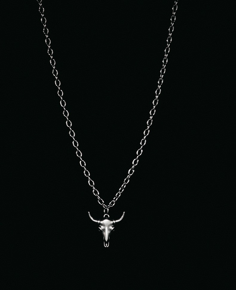 Collar búfalo plata largo Imiloa IJSN-001 - Bayolo Concept Store