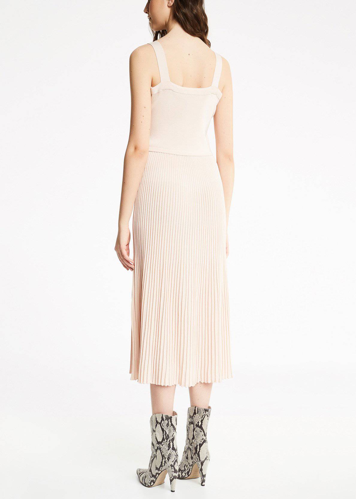 Vestido punto plisado Denny Rose - Bayolo Concept Store