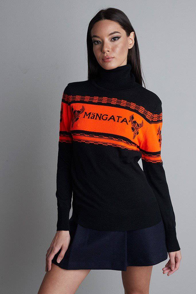Mangata jersey negro y naranja - Bayolo Concept Store