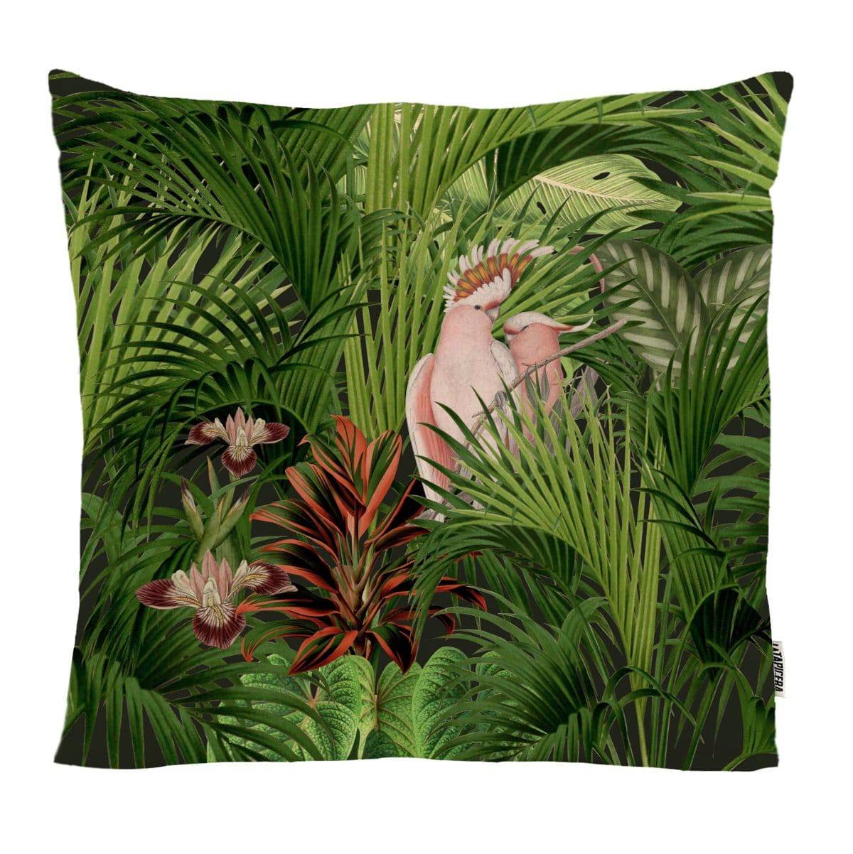 Funda de cojín pink Cacatua & Lizard´s paradise 50×50 - Bayolo Concept Store