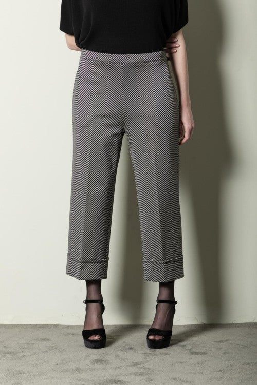 Pantalón cropped Sandro Ferrone LOLA