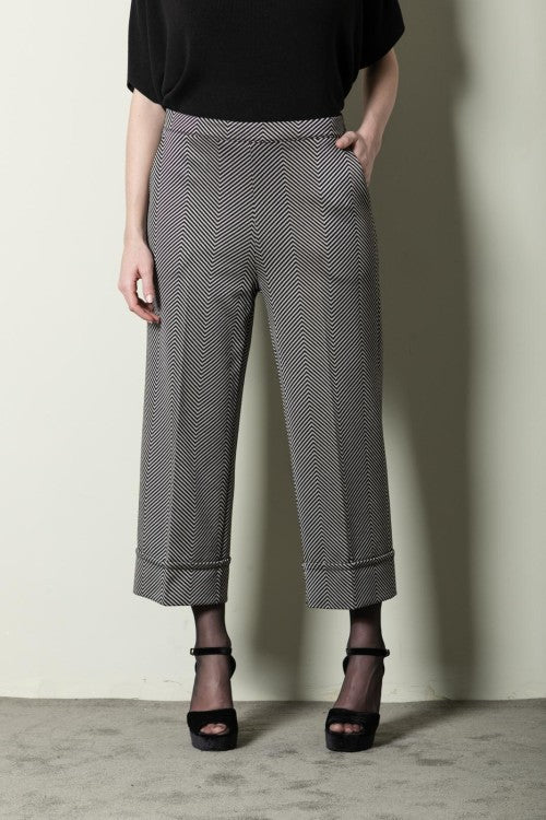 Pantalón cropped Sandro Ferrone LOLA