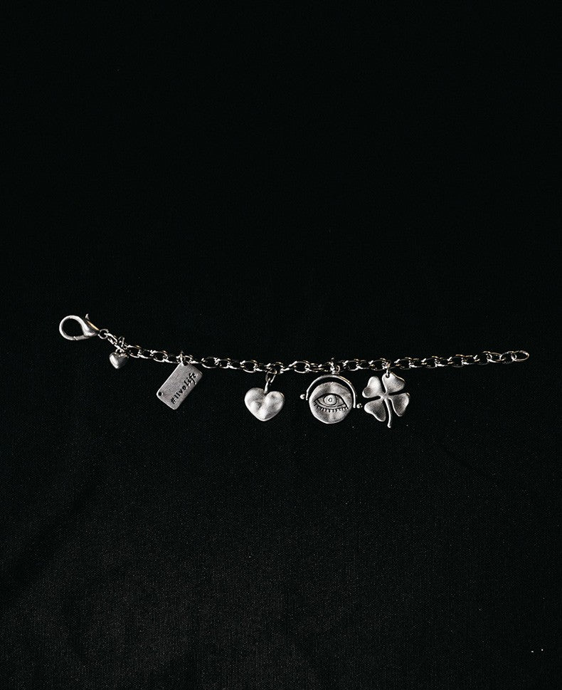 Pulsera Charms plata IMILOA