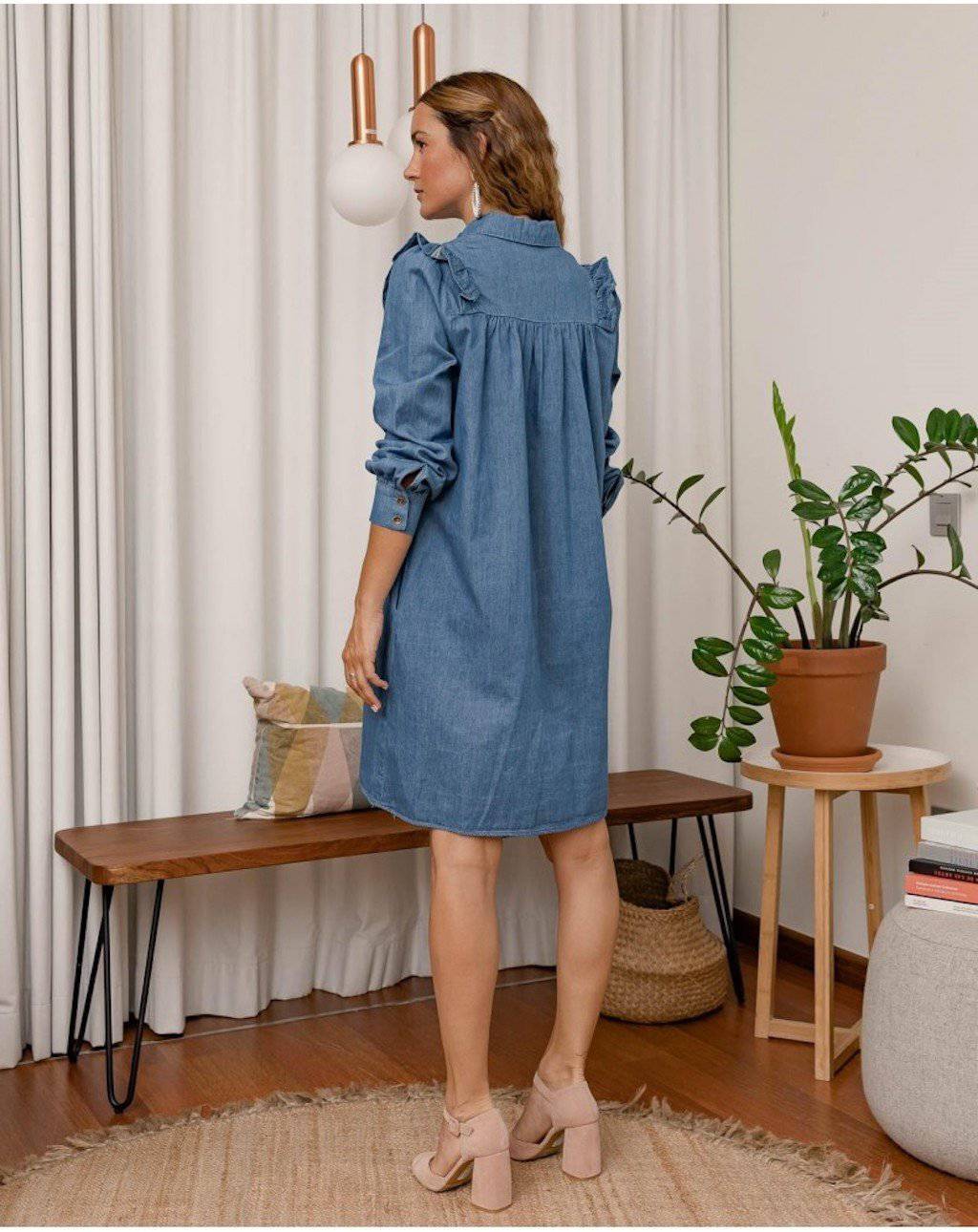 Vestido denim Cintia - Bayolo Concept Store