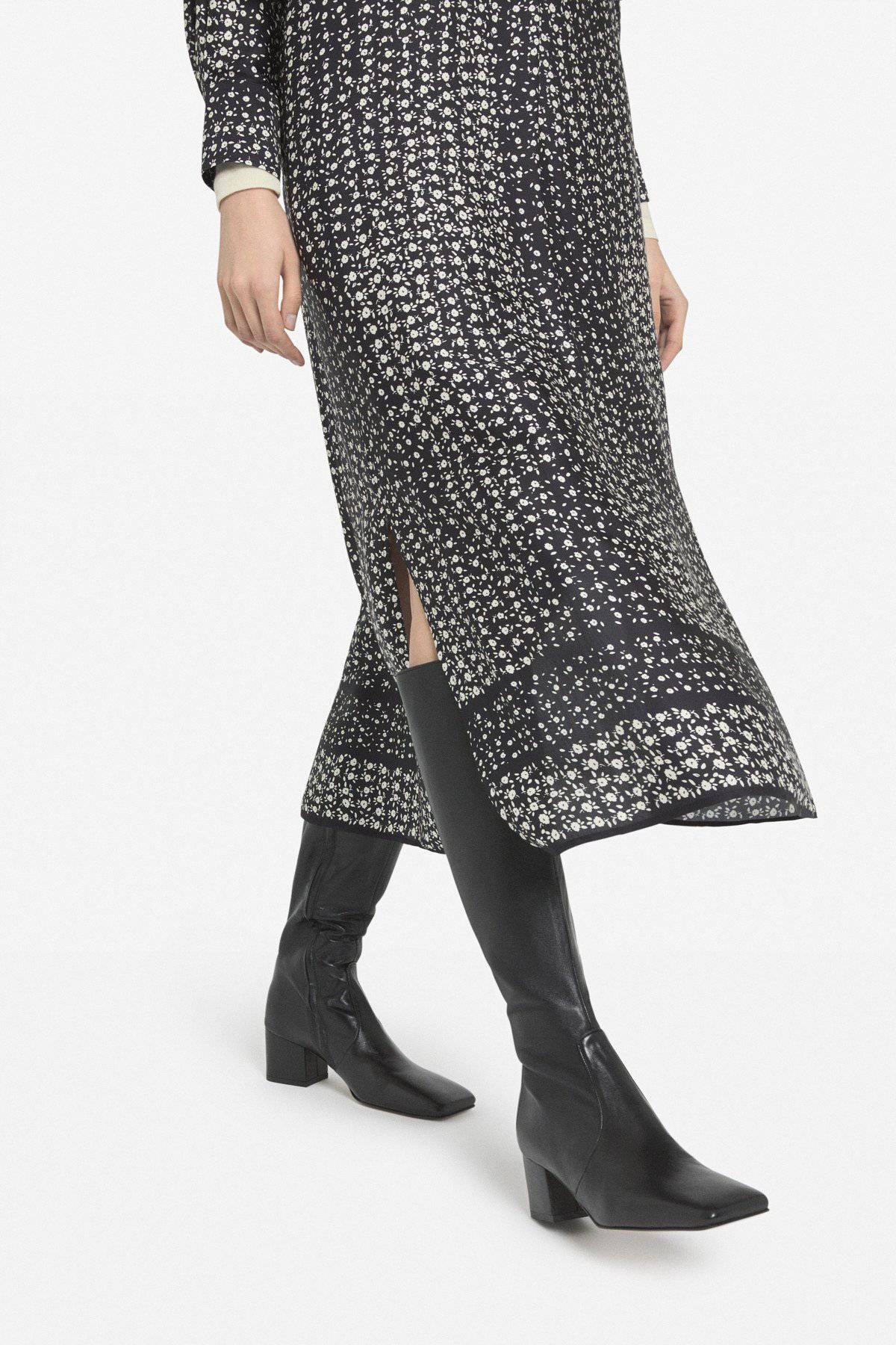 Vestido camisero largo de viscosa estampada Ottod´ame - Bayolo Concept Store