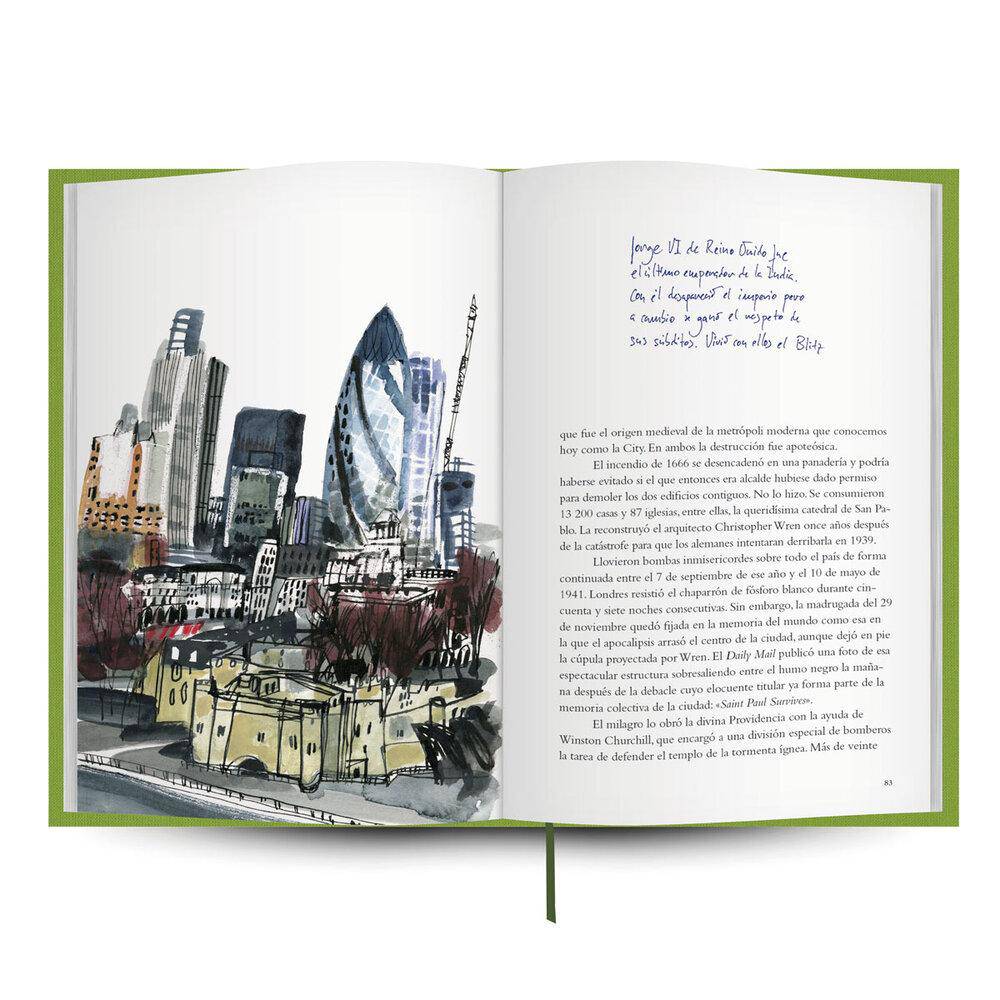 Libro Londres Tinta Blanca - Bayolo Concept Store