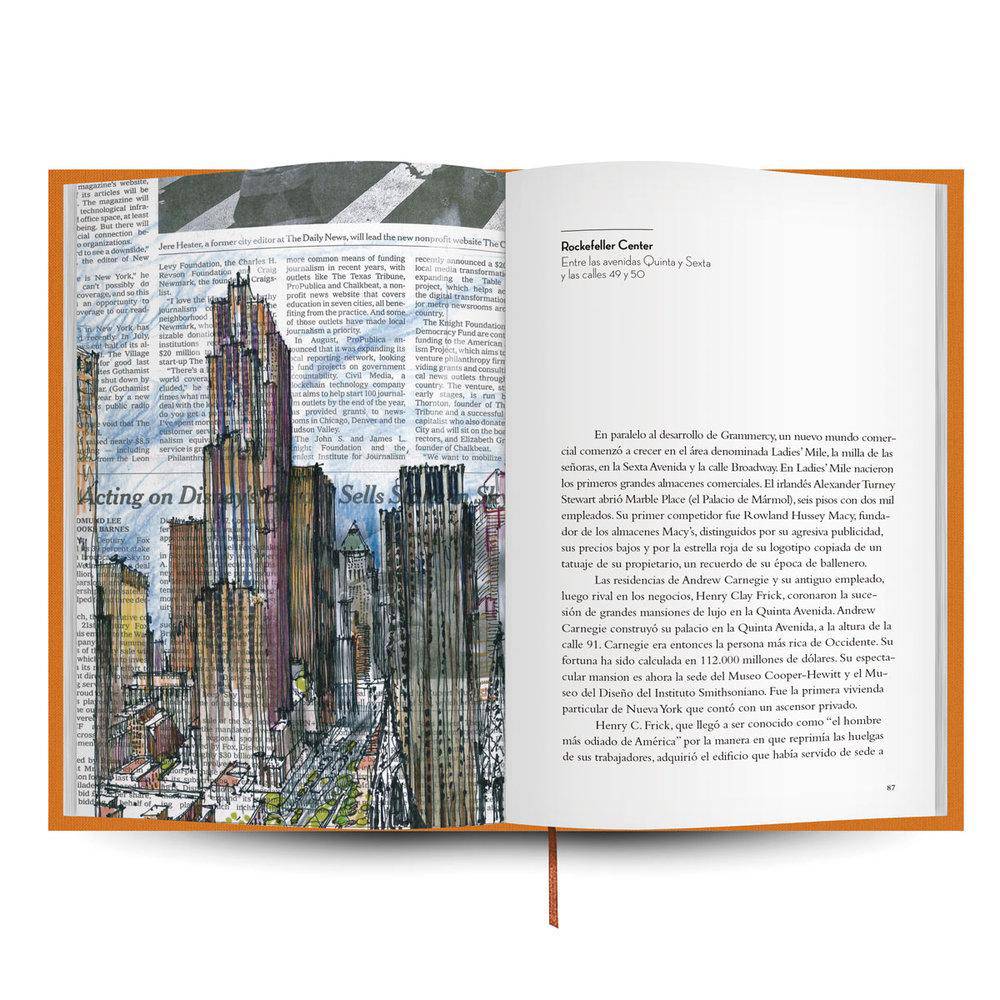 Libro Nueva York Tinta Blanca - Bayolo Concept Store